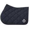 Czaprak Diamond Quilted Jersey granatowy/białe logo