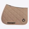 Czaprak Diamond Quilted Jersey walnut/czarne logo