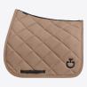 Czaprak Diamond Quilted Jersey walnut/czarne logo