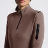 Golf CT Jersey Fleece Half Zip L/S walnut 