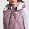 Kamizelka damska CT Hooded Down Padded Nylon grape shake 