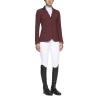Frak damski Grand Prix Riding Jacket bordowy 