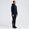 Bluza bawełniana dziewczęca CT Cotton Zip Hoodie granatowa 