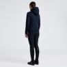 Bluza bawełniana dziewczęca CT Cotton Zip Hoodie granatowa 