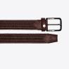 Pasek jeździecki męski CT Men Elastic Belt brązowy 