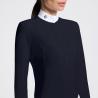 Koszula konkursowa damska CT  Perforated Jersey Competition Shirt L/S granatowa 