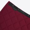 Czaprak Diamonds&Lines Quilted bordo/czarne logo VS