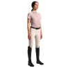 Koszulka techniczna damska CT Jacquard Jersey w/Insert S/S Training  Polo violet ice 