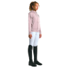 Bluza dziecięca bawełniana CT Cotton w/Floral Embroidery Logo  Zip violet  ice 