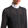Koszula konkursowa damska CT Perforated Insert L/S Competition  Shirt charcoal 