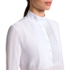 Koszula konkursowa damska CT Jacquard Jersey L/S Competition Shirt biała  