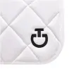 Czaprak Diamond Quilted Jersey biały/czarny
