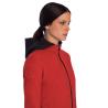 Bluza damska Softshell Warm-up Jacket czerwony 