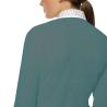 Koszula konkursowa damska Micro Sequins L/S Competition Shirt light petrol 