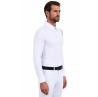 Koszula konkursowa męska Side Piping L/S Competition Polo biała