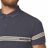 Koszulka bawełniana męska Cotton S/S Training Polo granat 