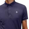Koszulka bawełniana męska Super CT S/S Training Polo  granat