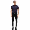 Koszulka bawełniana męska Super CT S/S Training Polo  granat