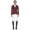 Frak damski Grand Prix Riding Jacket bordowy 
