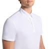 Koszula konkursowa męska Jersey 3D Logo S/S Competition Polo biała