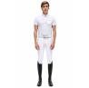 Koszula konkursowa męska Tech Piquet S/S Competition Polo biała 