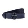 Pasek jeździecki damski  Women's Elastic Belt CT Clasp granatowy