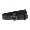 Pasek jeździecki dziecięcy CT Younger Elastic Clasp czarny 
