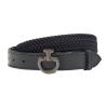 Pasek jeździecki dziecięcy CT Younger  Elastic Clasp granatowy