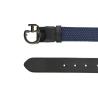 Pasek jeździecki męski Men's Elastic Belt CT Clasp granatowy