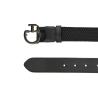 Pasek jeździecki męski Men's Elastic Belt CT Clasp czarny 