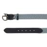 Pasek jeździecki damski Women's Elastic Belt CT Clasp błękit/granat