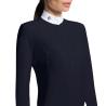 Koszula konkursowa damska CT  Perforated Jersey Competition Shirt L/S granatowa 