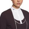Koszula konkursowa damska Tech Jersey Pique Button L/S Competition Shirt aubergine
