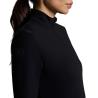 Golf damski CT Jersey Fleece Half Zip L/S czarny 