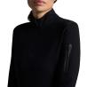 Golf damski CT Jersey Fleece Half Zip L/S czarny 