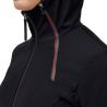 Bluza damska Softshell Revo Red Label Jersey Tech Knit Hooded czarny 