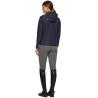 Bluza damska  Softshell CT Team Highlight Jersey Zip  Hooded royal navy 