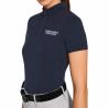 mini: Koszulka damska techniczna CT Jersey S/S Training Zip Polo granat  (3)