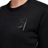 Bluza bawełniana  damska CT Academy Brushed czarna 