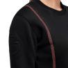 Bluza bawełniana  damska CT Academy Brushed czarna 