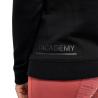 Bluza bawełniana  damska CT Academy Brushed czarna 