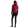 Kurtka damska CT Thermal Hooded Softshell bordowa 