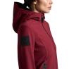 Kurtka damska CT Thermal Hooded Softshell bordowa 