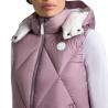 Kamizelka damska CT Hooded Down Padded Nylon grape shake 