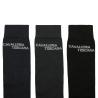 mini: Skarpety jeździeckie Cavalleria Toscana Jacquard Logo - zestaw 3 par w odcieniach ciemnoszarych    (1)