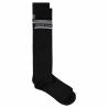 mini: Skarpety jeździeckie Cavalleria Toscana Embroidered CT Stripe - czarne (2)