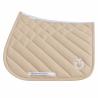 mini: Czaprak Diamonds and Lines Quilted brush/biały  VS (1)