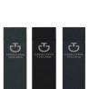 mini: Skarpety jeździeckie Cavalleria Toscana CT Jacquard Logo - zestaw 3 par: ciemnoszare, czarne i grafitowe (2)
