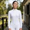 mini: Koszula konkursowa damska Cavalleria Toscana Wing Collar w/bib długi rękaw biała (4)