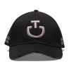 mini: Czapka z daszkiem CT czarna z logo cipria (1)
